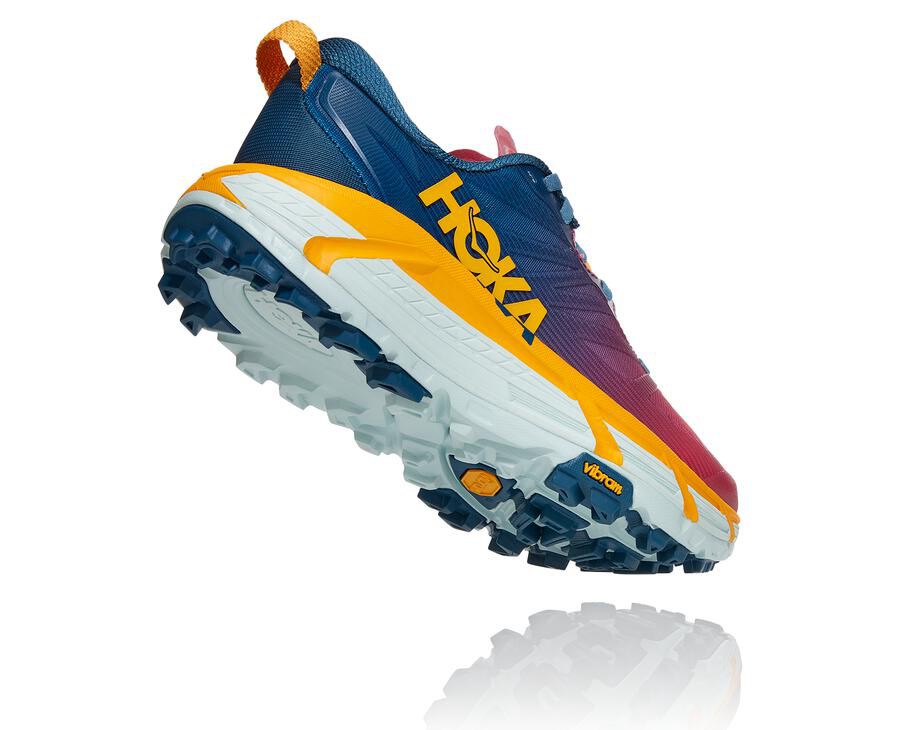 Hoka One One Mafate Speed 3 Trailskor Dam - Blå - TGOZX-2398